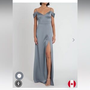 Jenny Yoo Priyanka Satin Bridesmaid dress